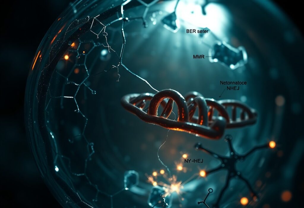 6 Critical Repair Pathways Oxidative Stress Disrupts First